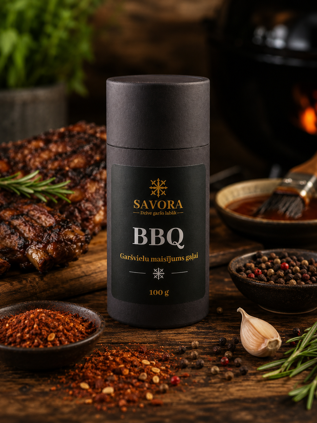 BBQ garšviela – bagātīgs maisījums gaļai un grilam | Savora Ora